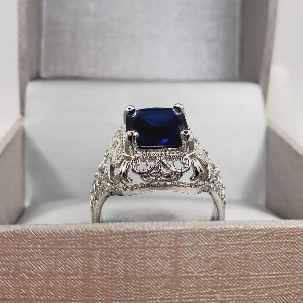 Blue Sapphire Ring